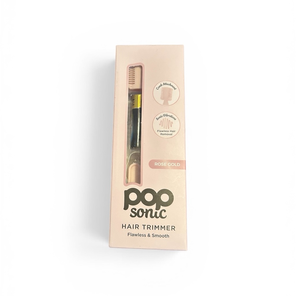 4:$20 PopSonic Women’s Rose Gold Hair Trimmer w/ accessories BNIB